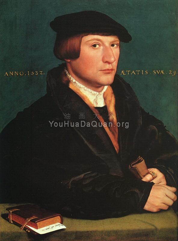 Portrait of a Member of the Wedigh Family - 小汉斯·荷尔拜因